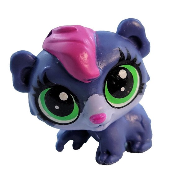 Littlest Pet Shop LPS #4148 Precious Arctos Bear Toy Hasbro Pet Party Spectacula - Picture 1 of 8